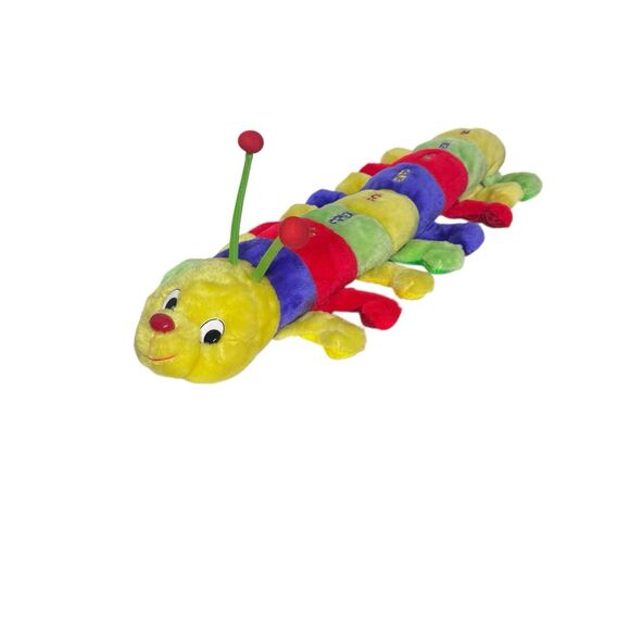 GOFFA VTG PLUSH 32” CATERPILLAR Kids Baby Stuffed Animal MY BEST FRIEND Rare HTF - Picture 1 of 16